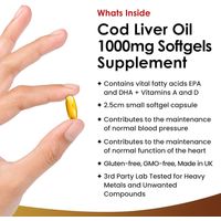 New Leaf Cod Liver Oil Softgels